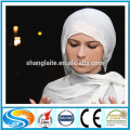 manufacturer polyester voile fabric square scarf